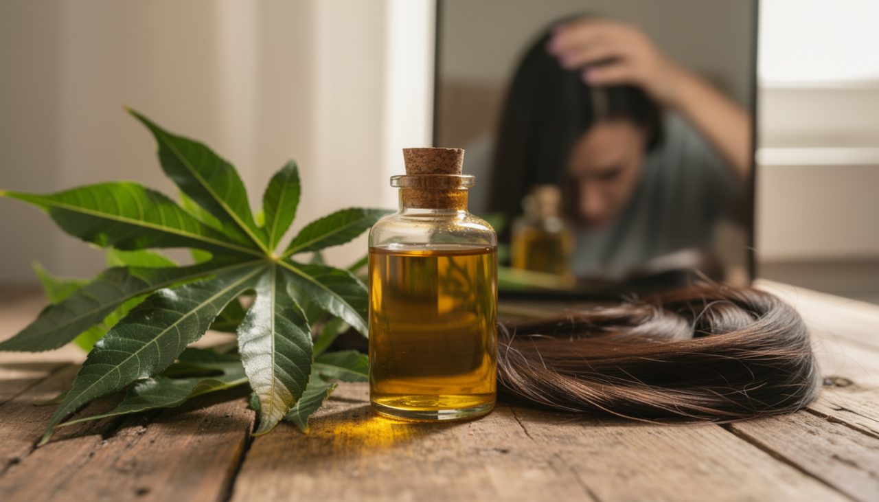 découvrez la vérité sur l'huile de ricin et la chute de cheveux : ses bienfaits réels, les idées reçues et comment l'utiliser efficacement pour stimuler la pousse.